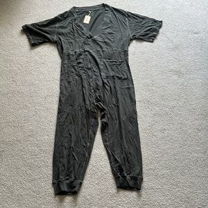 Natural Life Charlie Oversized comfy jumper -deep v-neck, pockets & ribbed cuffs